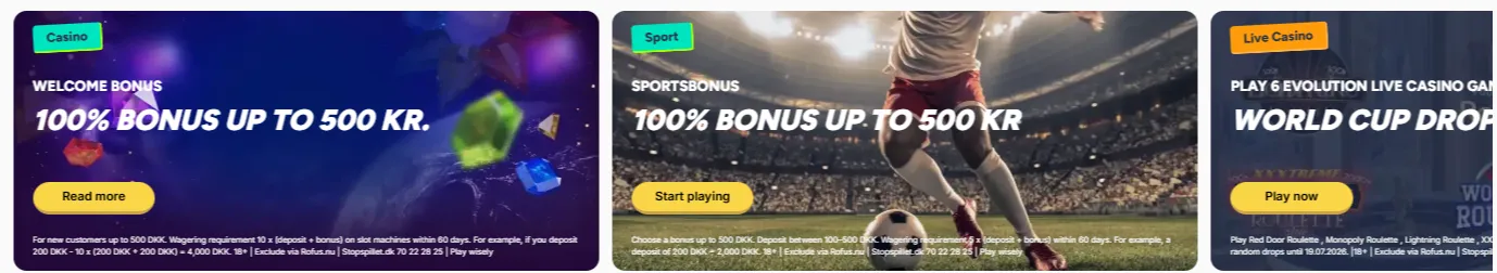 House Casino Bonuses